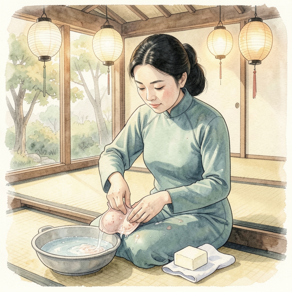 如何逐步去除文胸上的汗渍