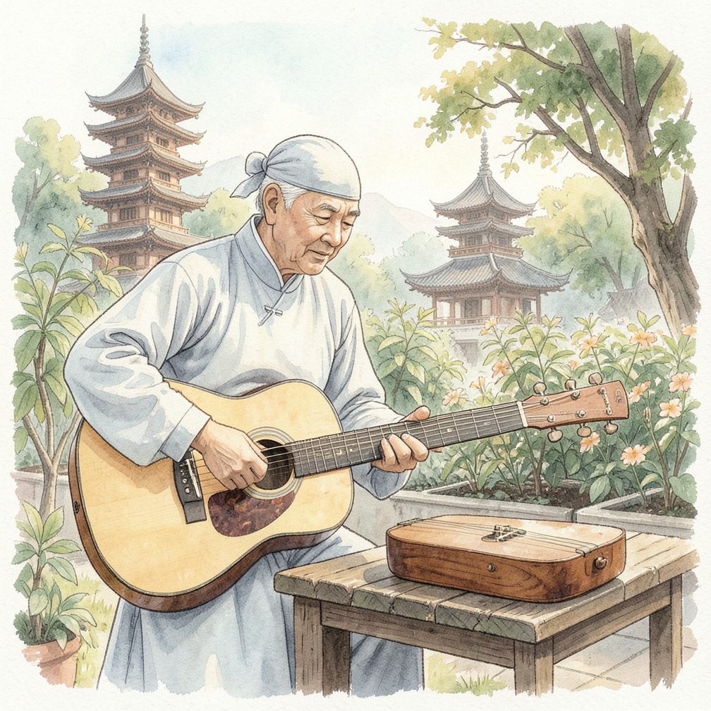 如何在原声吉他上正确使用夹子