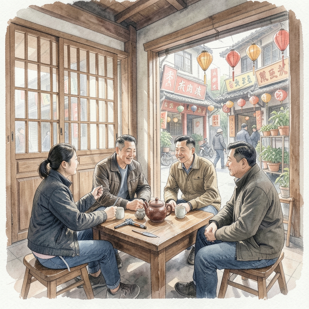 完成喷涂并整理工具