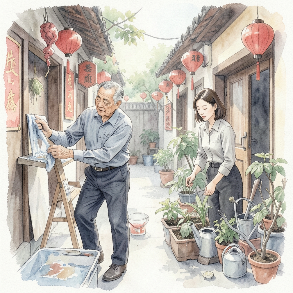 清理工作区域