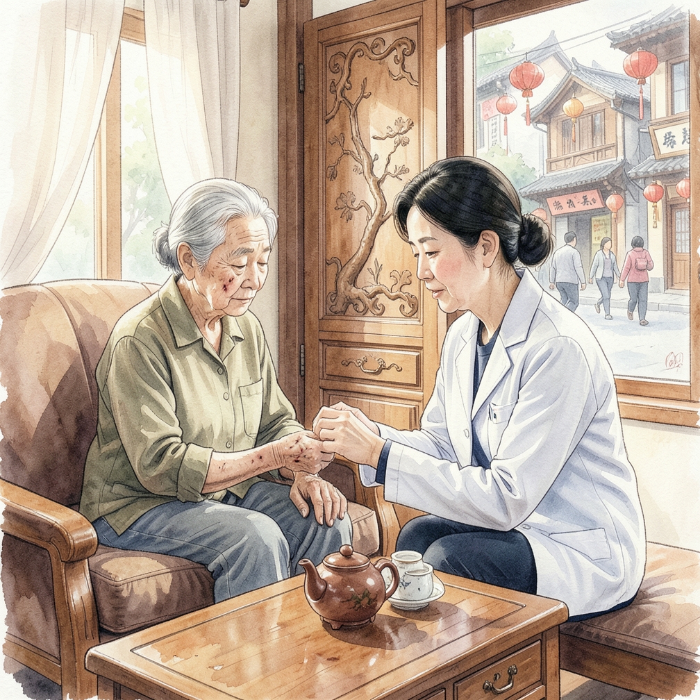 进行医学检查