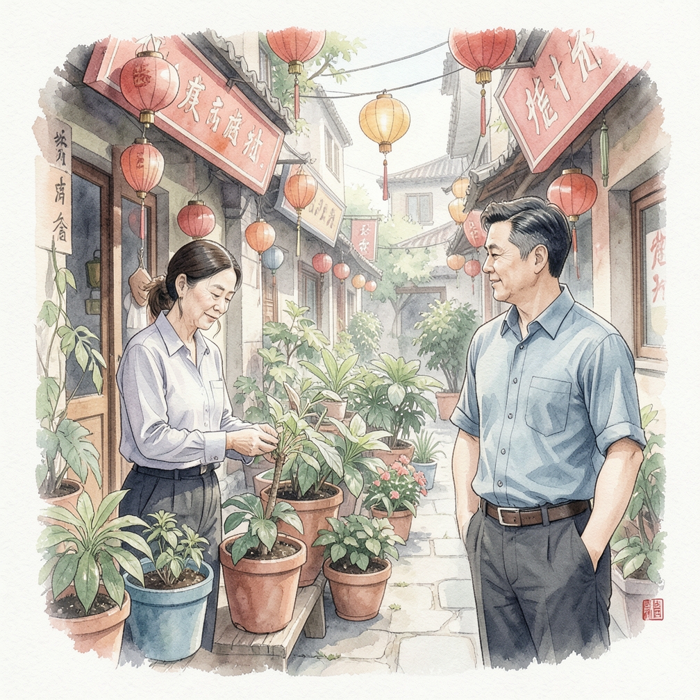 完成和装饰假发套