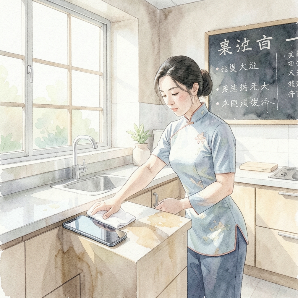 检查清洁效果