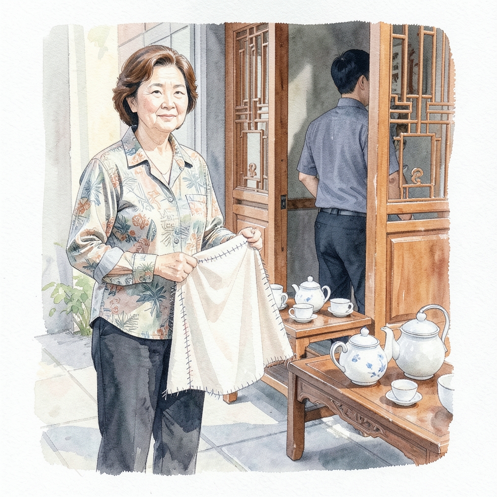 将前后两面缝合在一起