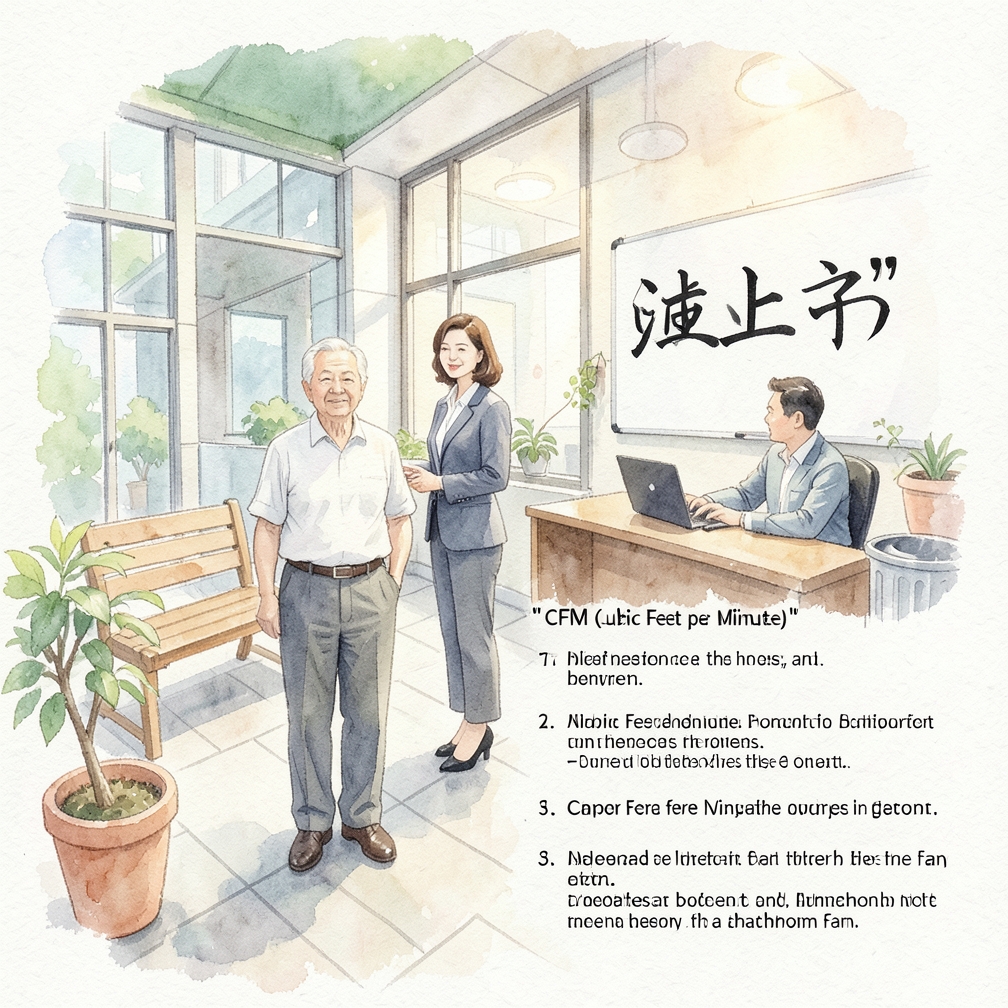 如何计算浴室风扇的CFM值