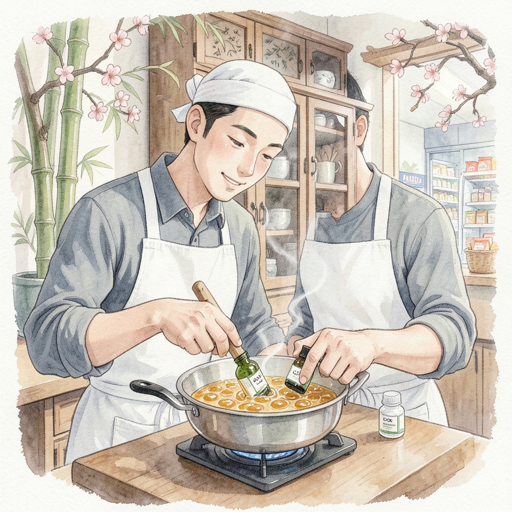 加入CBD油和甜味劑