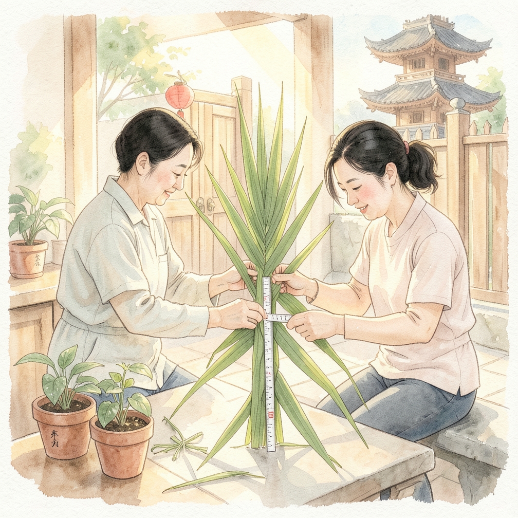 製作棕櫚十字架的基礎結構
