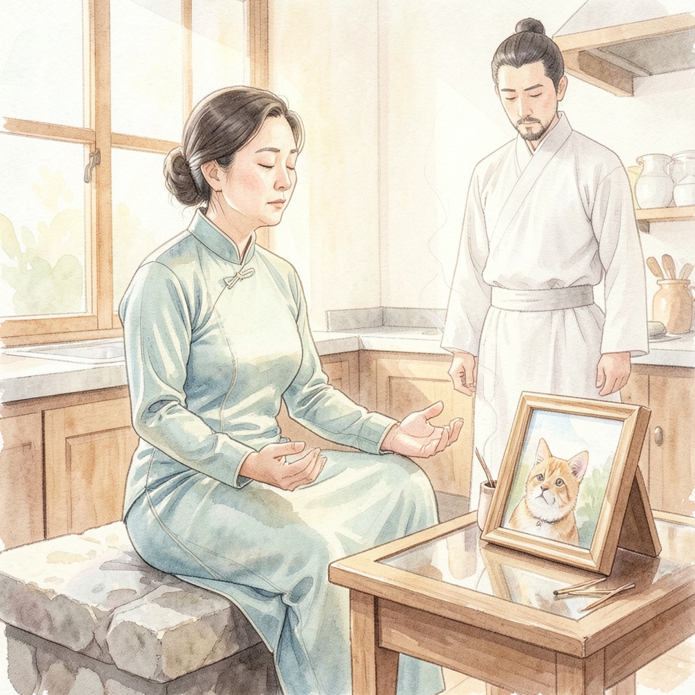 進行冥想與呼吸練習