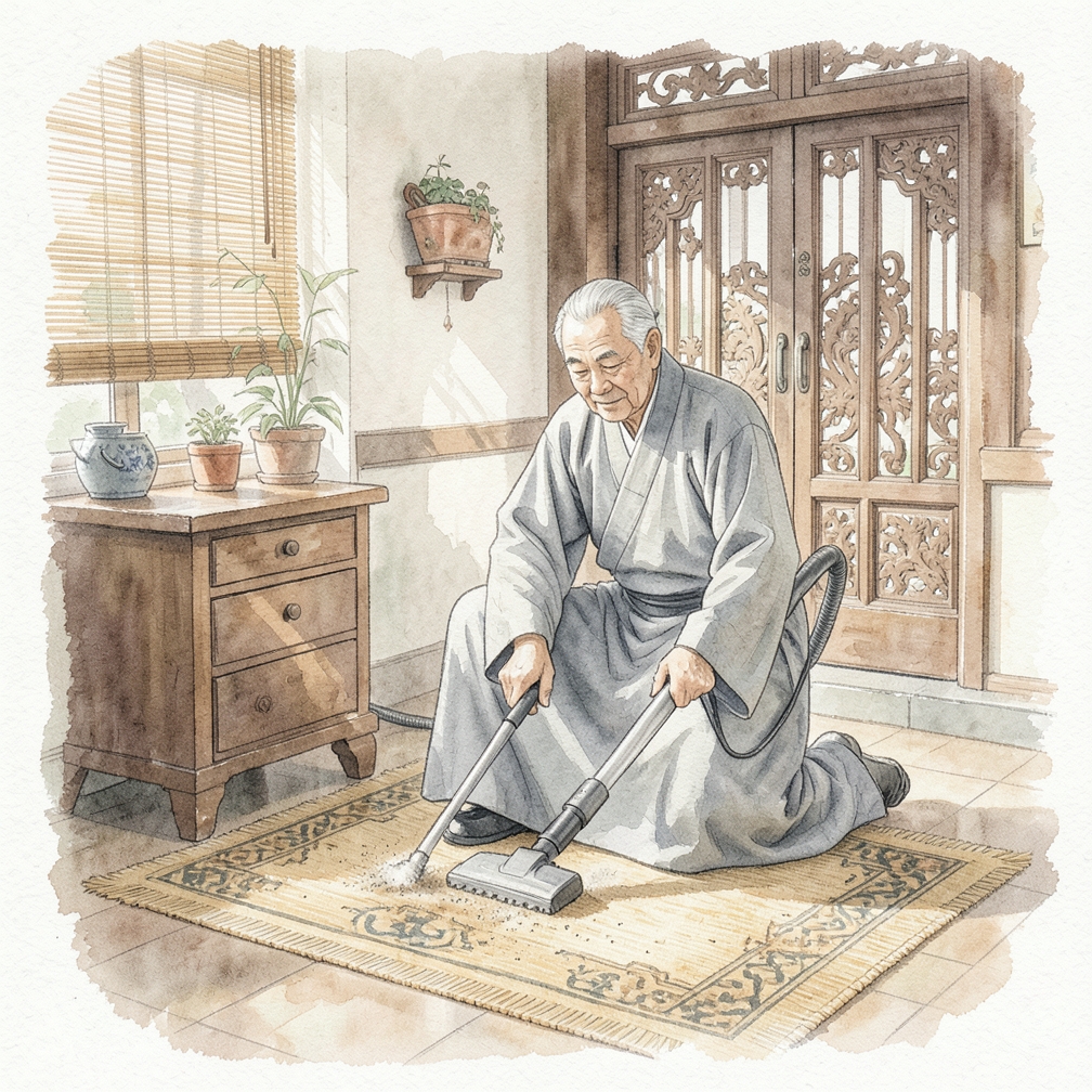 定期吸尘