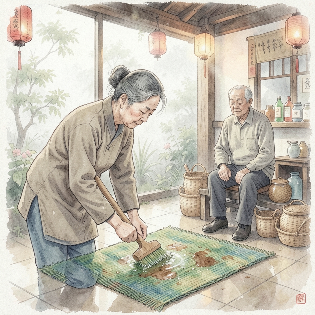 使用温和清洁剂