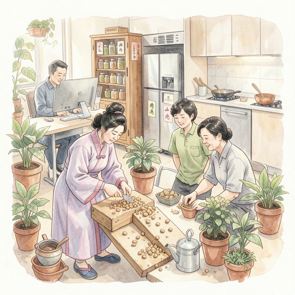 如何逐步处理压碎花生