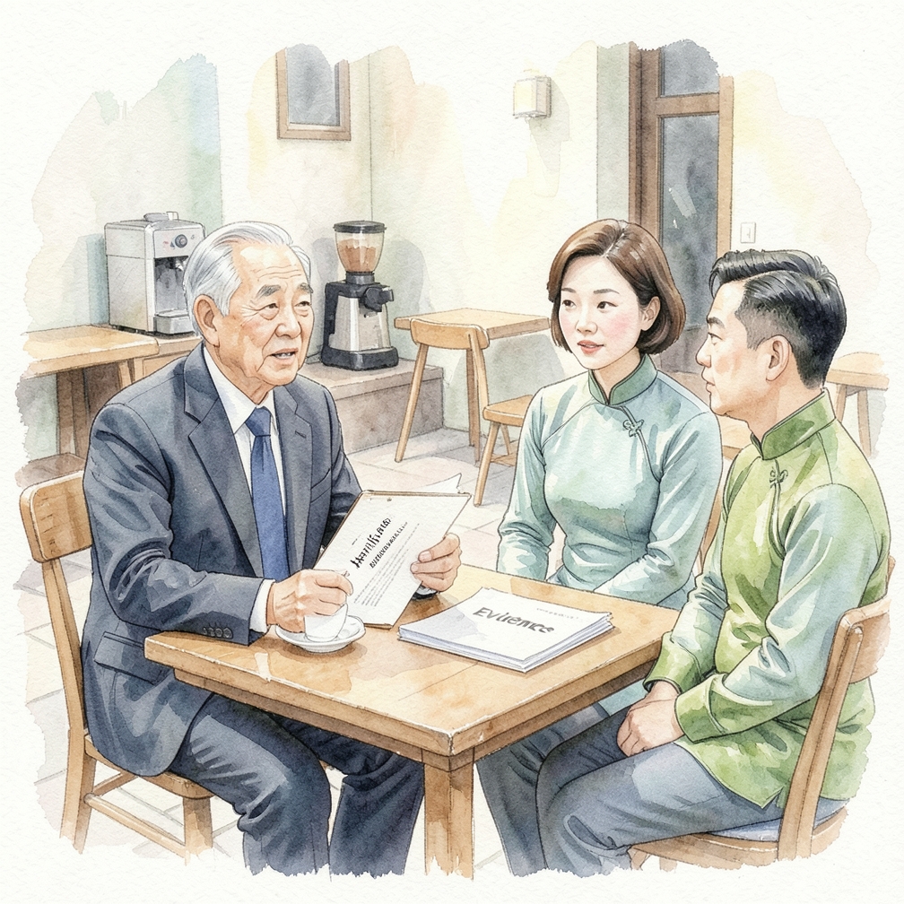 出席聽證會