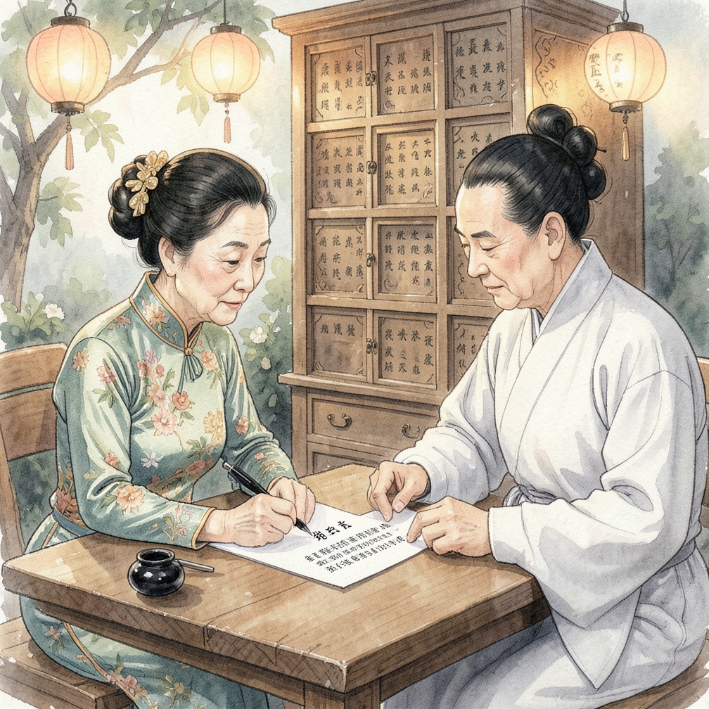 填写授权书