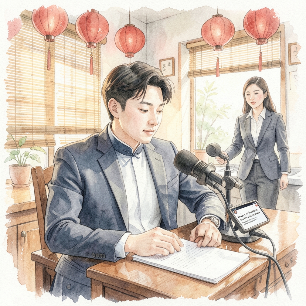 收听英语播客
