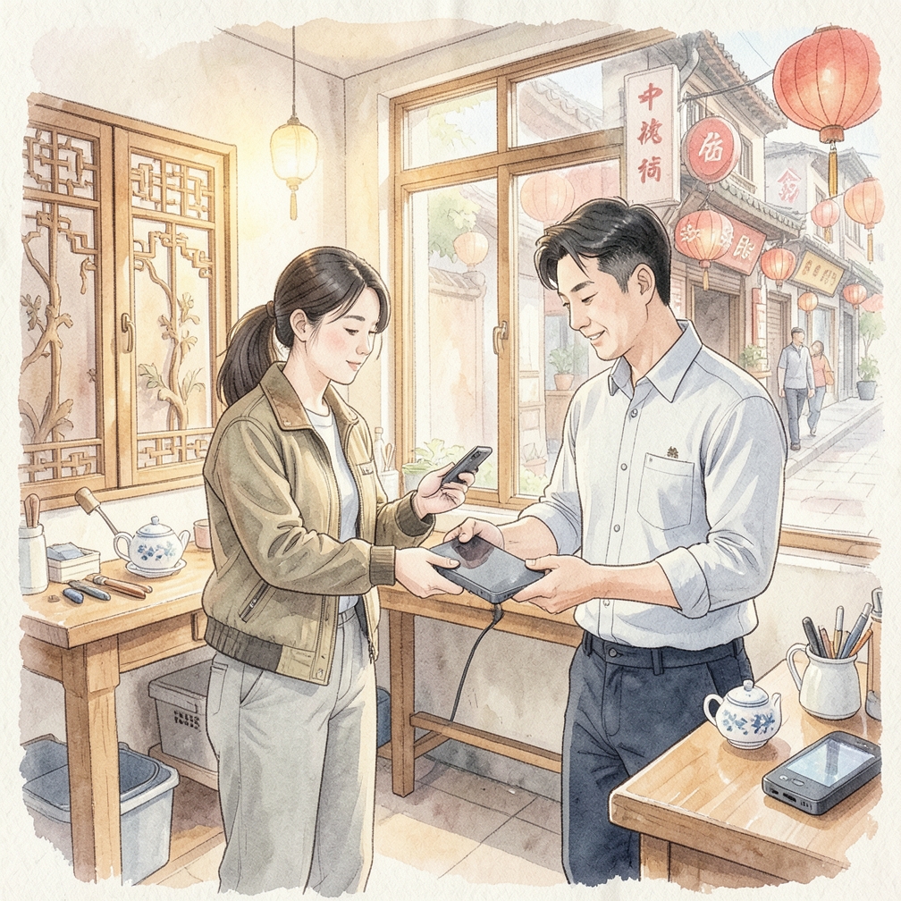 如何逐步为移动电源充电