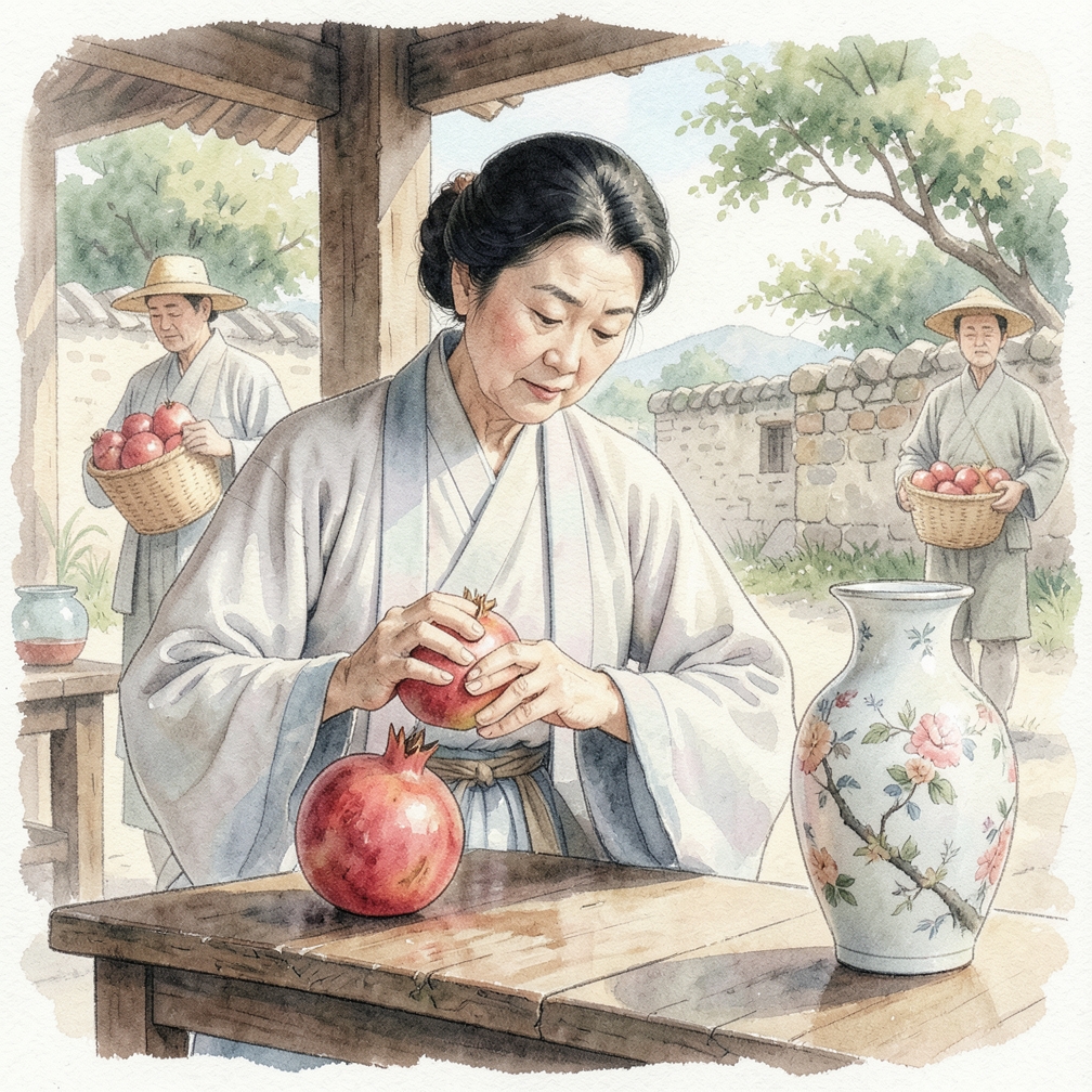 挑选优质石榴