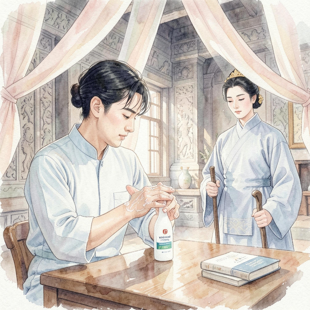 塗抹保濕乳液