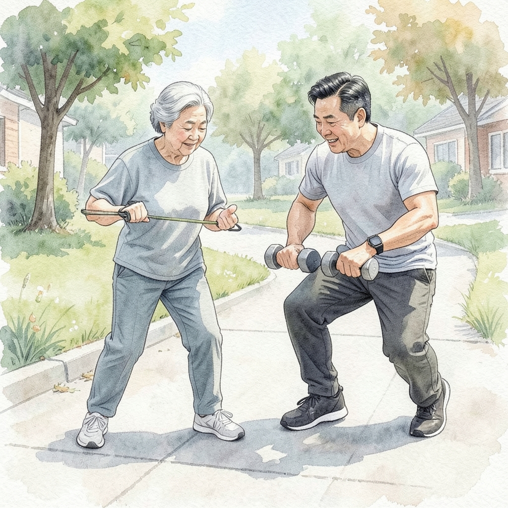 加入力量训练