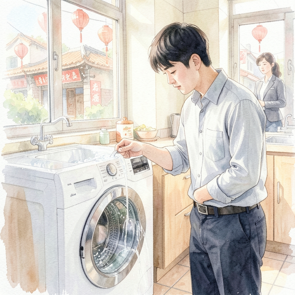 测试洗衣机运行