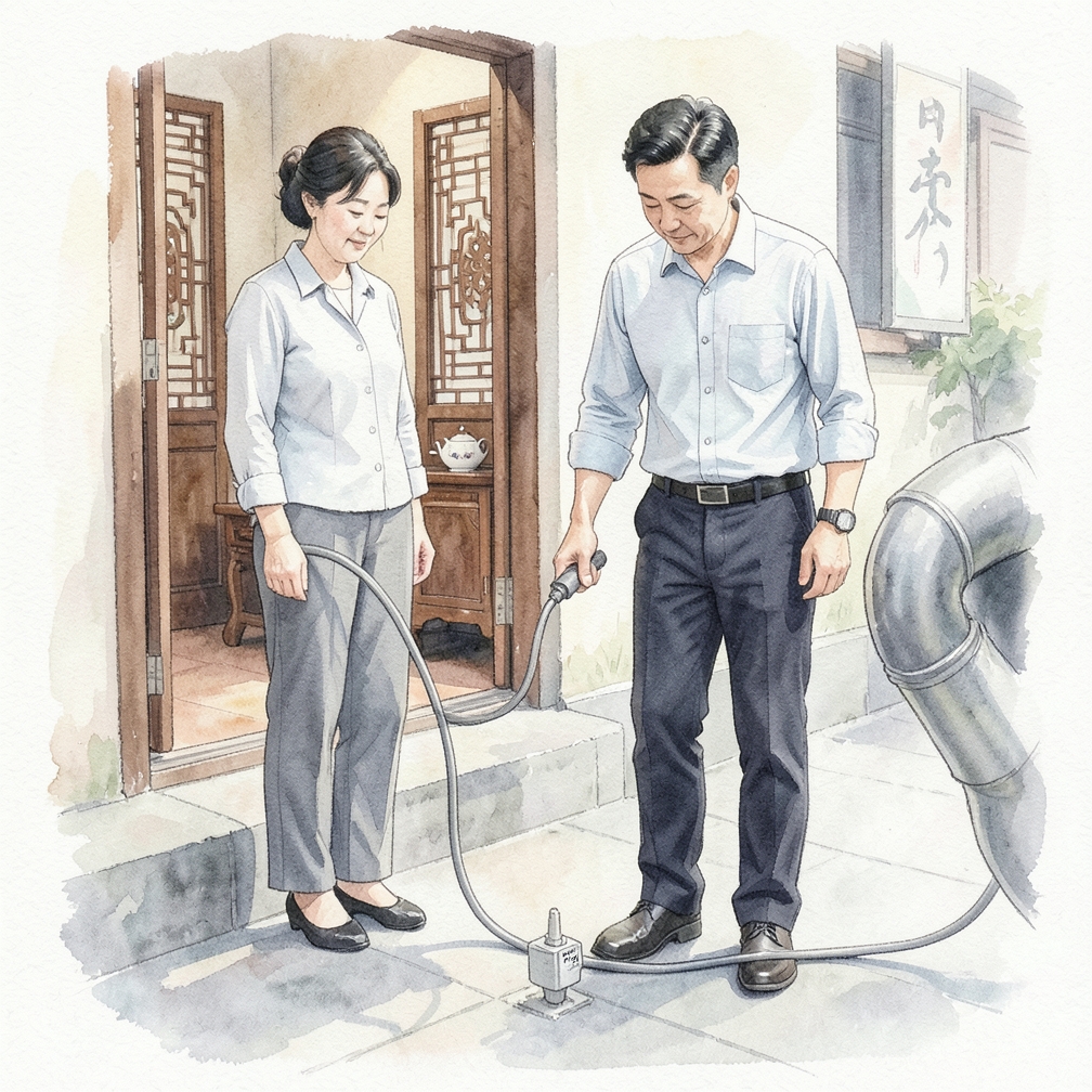 断开氧传感器的电气连接