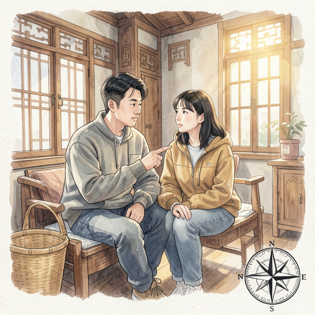 尋找太陽以判斷你所在的半球