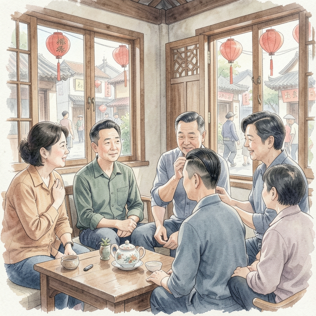 觀察頭髮的自然變化