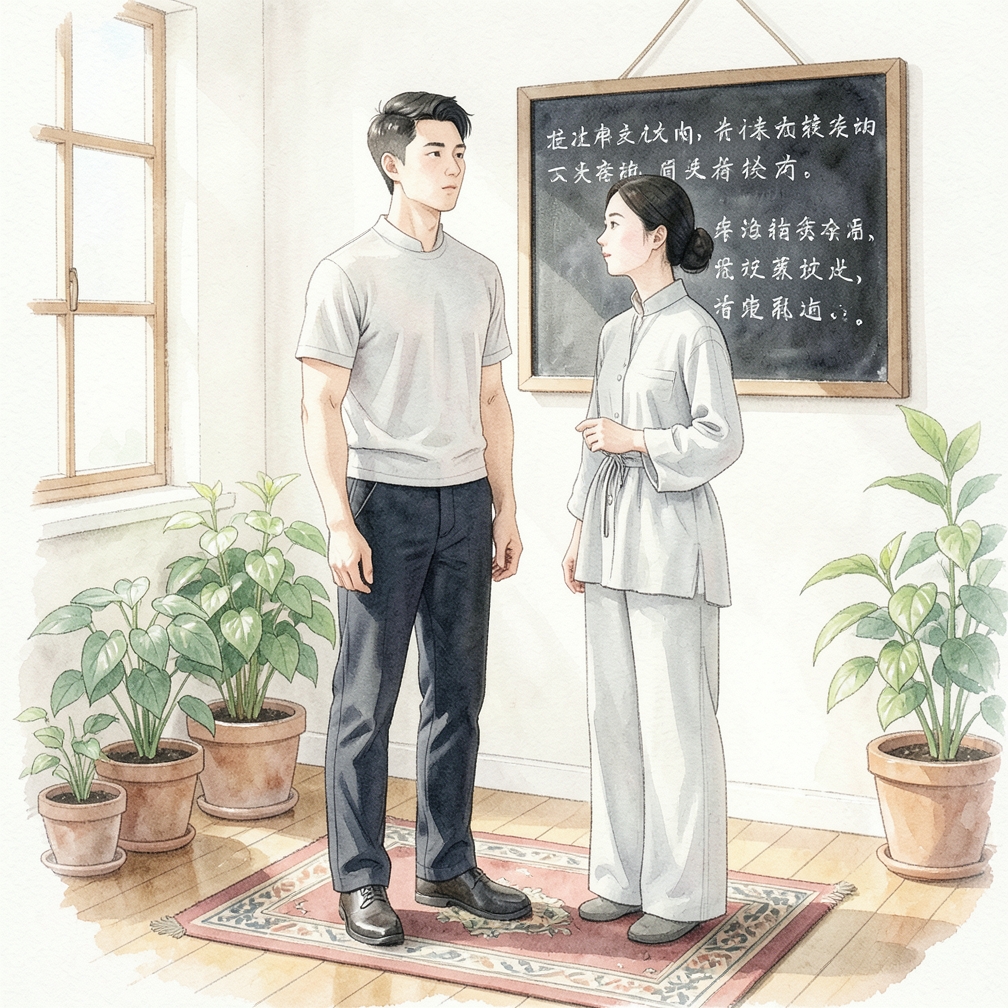保持姿势时注意呼吸节奏