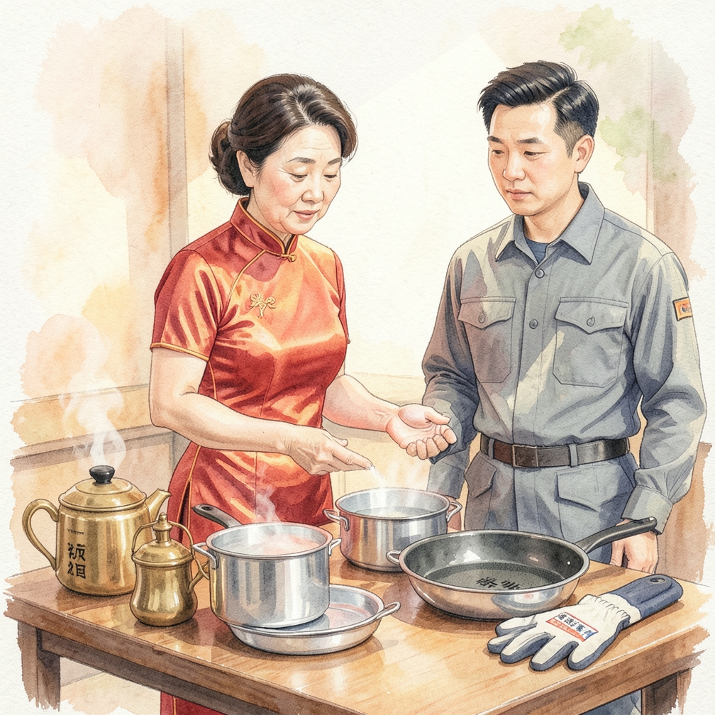 如何安全使用鋁製炊具
