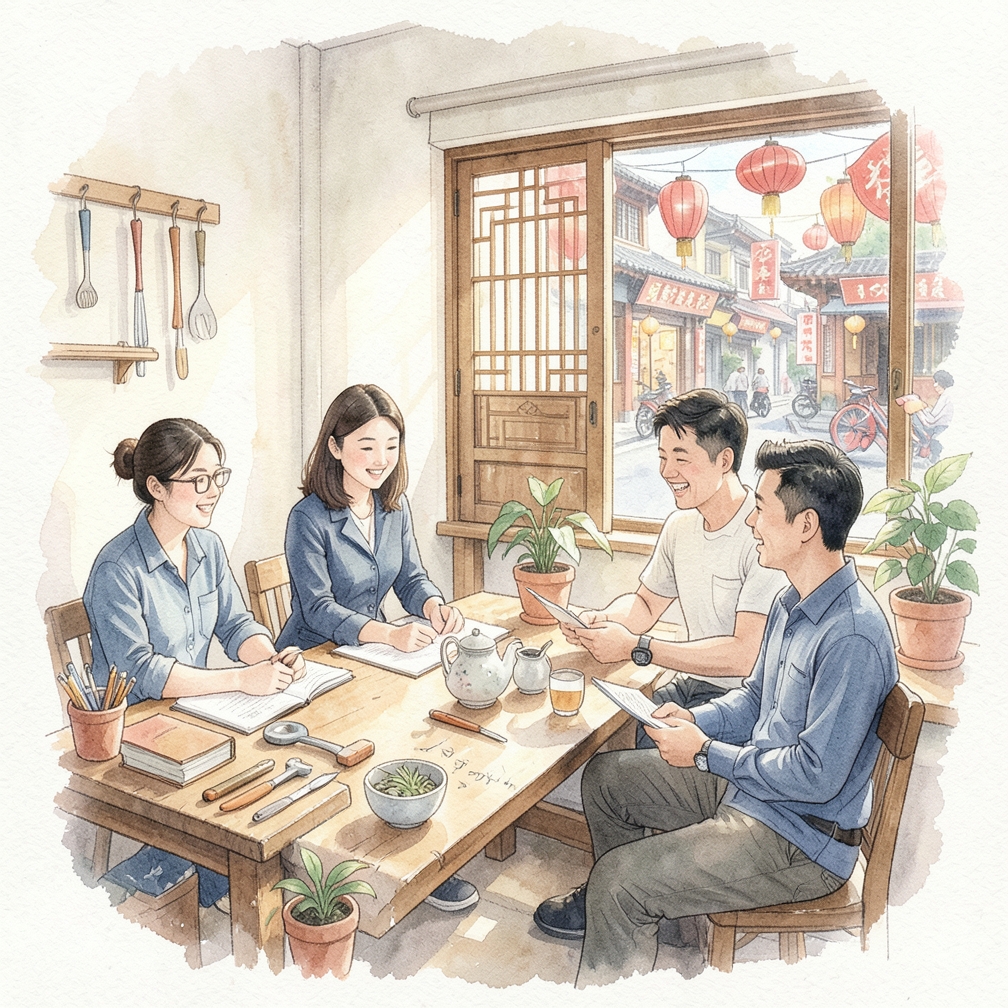 高中時專注於數學與科學