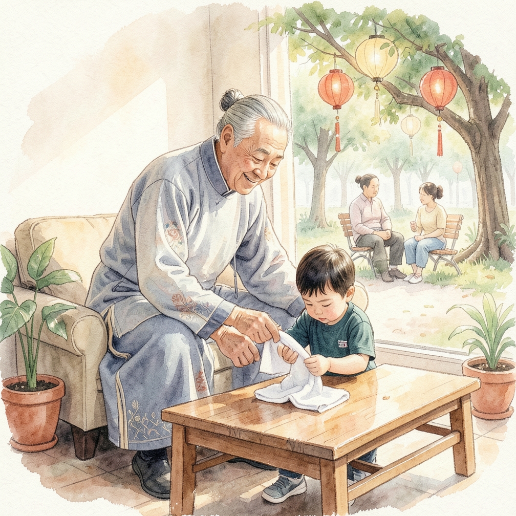 鼓励孩子参与家务
