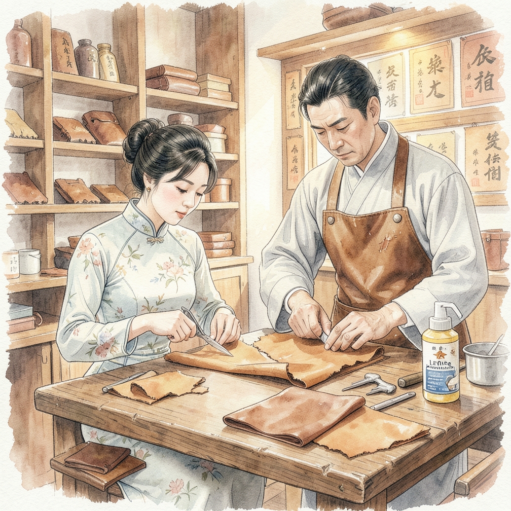 皮革浸水法