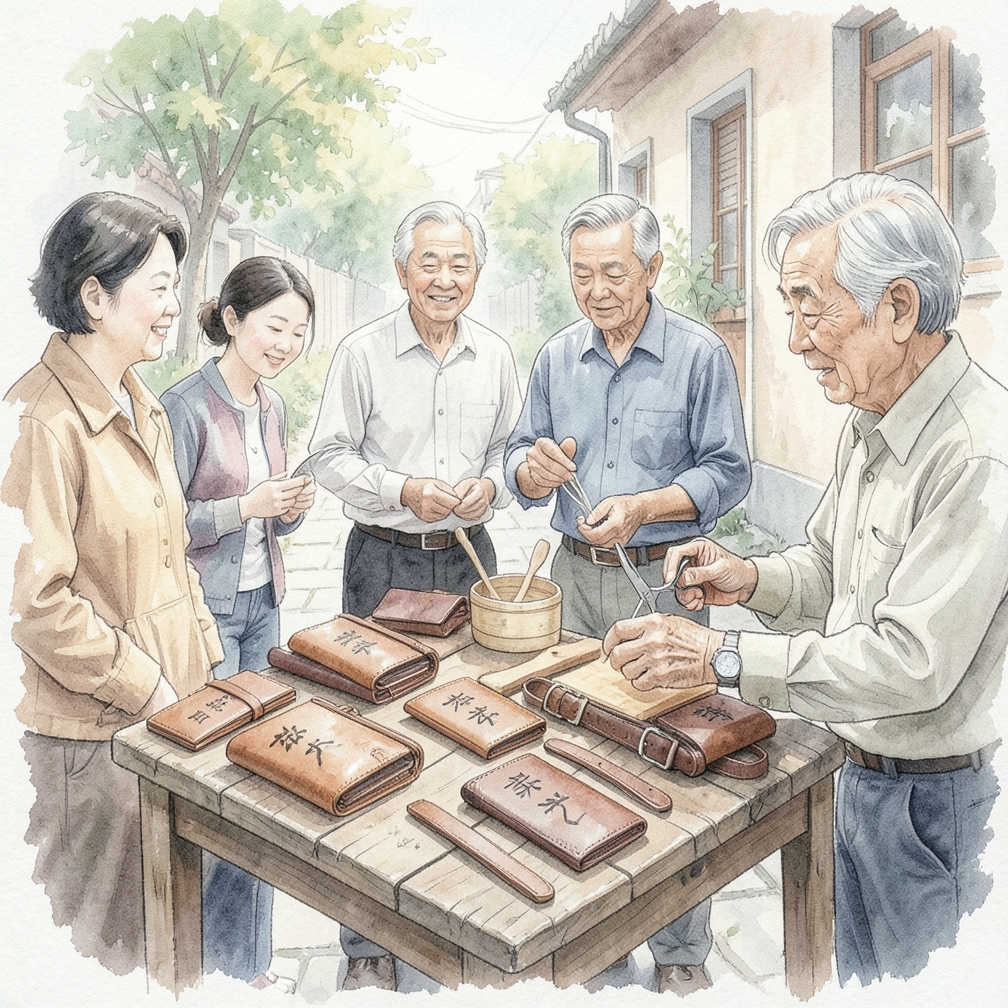 確保皮革完全被熱水浸透