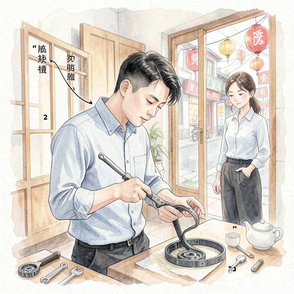 逐步更换正时皮带