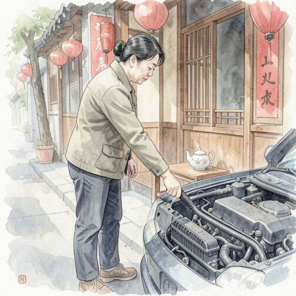 检查发动机冷却系统