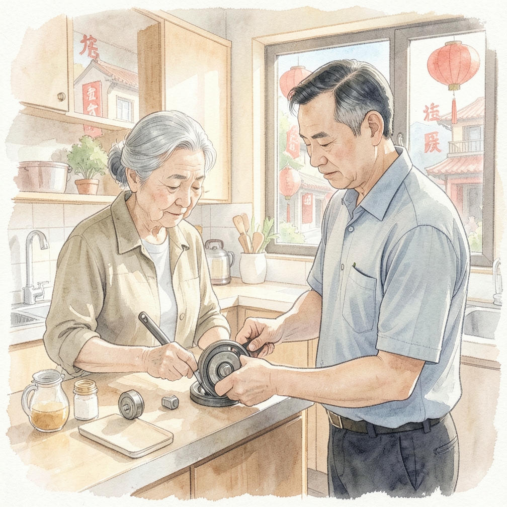 松开张紧轮螺栓