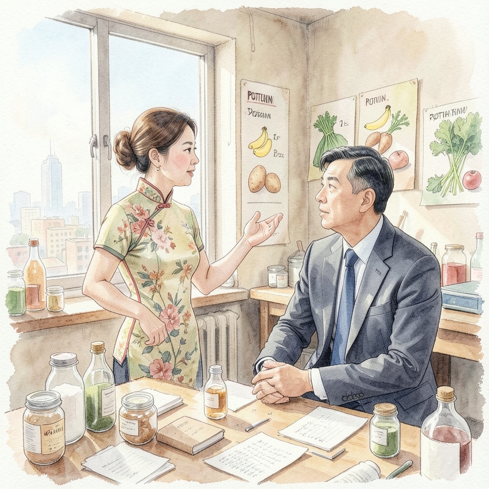 增加富含钾的食物