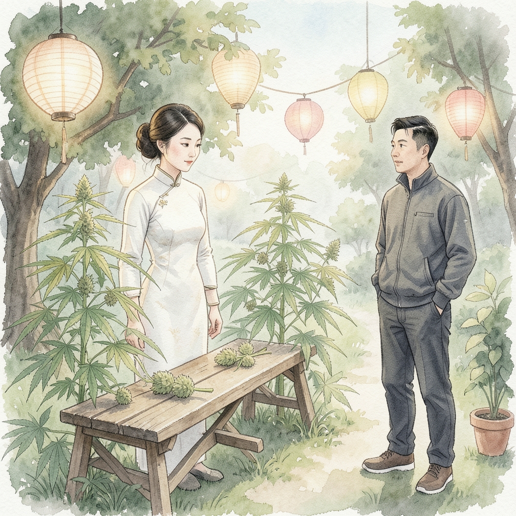 尋找細長的葉片