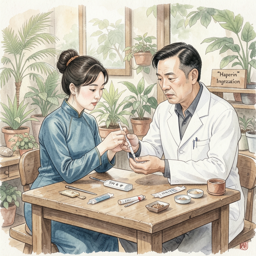 如何正确注射肝素
