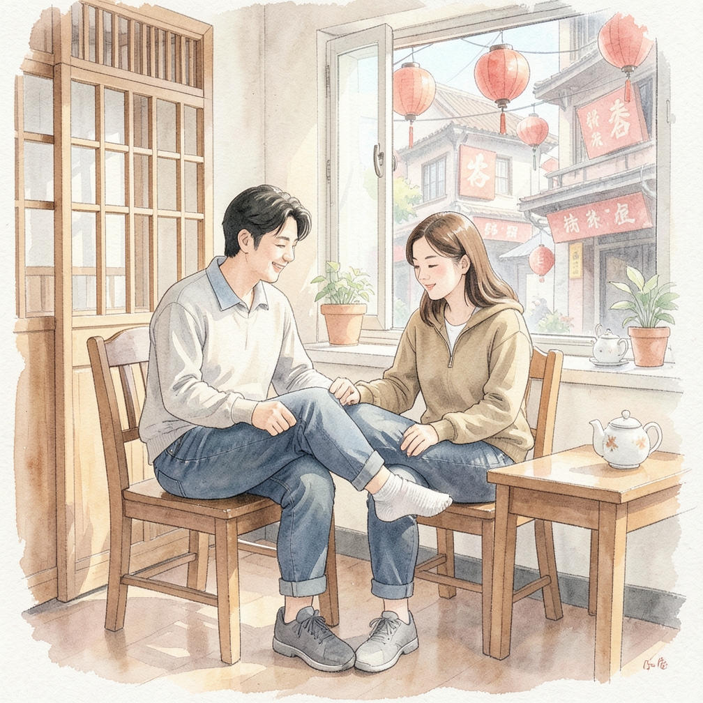坐姿拉伸
