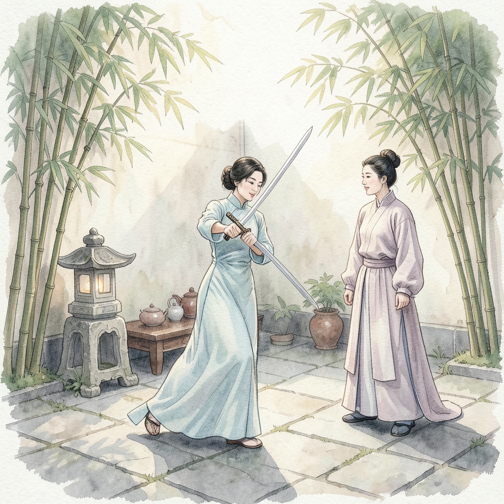 熟悉劍的使用技巧