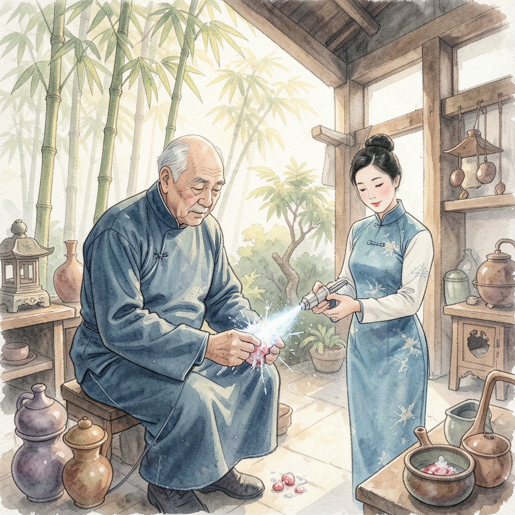 請皮膚科醫生冷凍痣