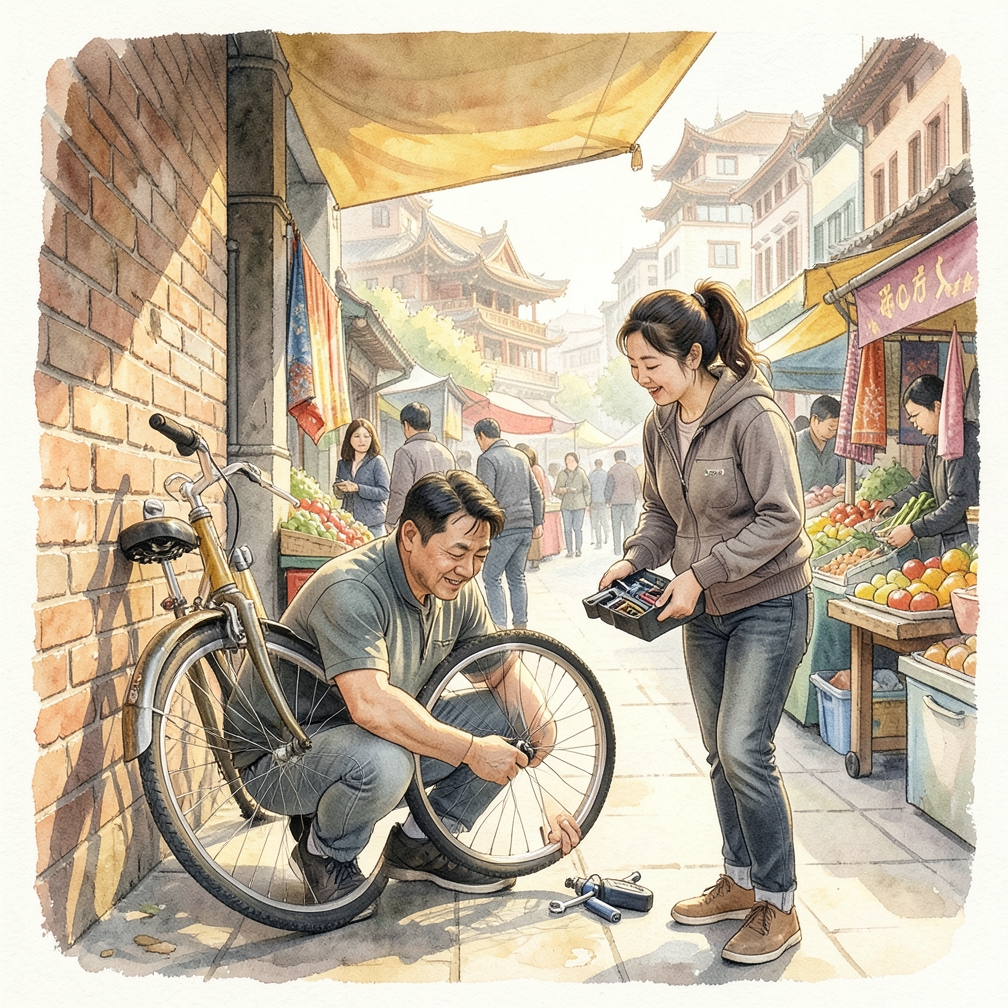 如何逐步处理卡住的车轮