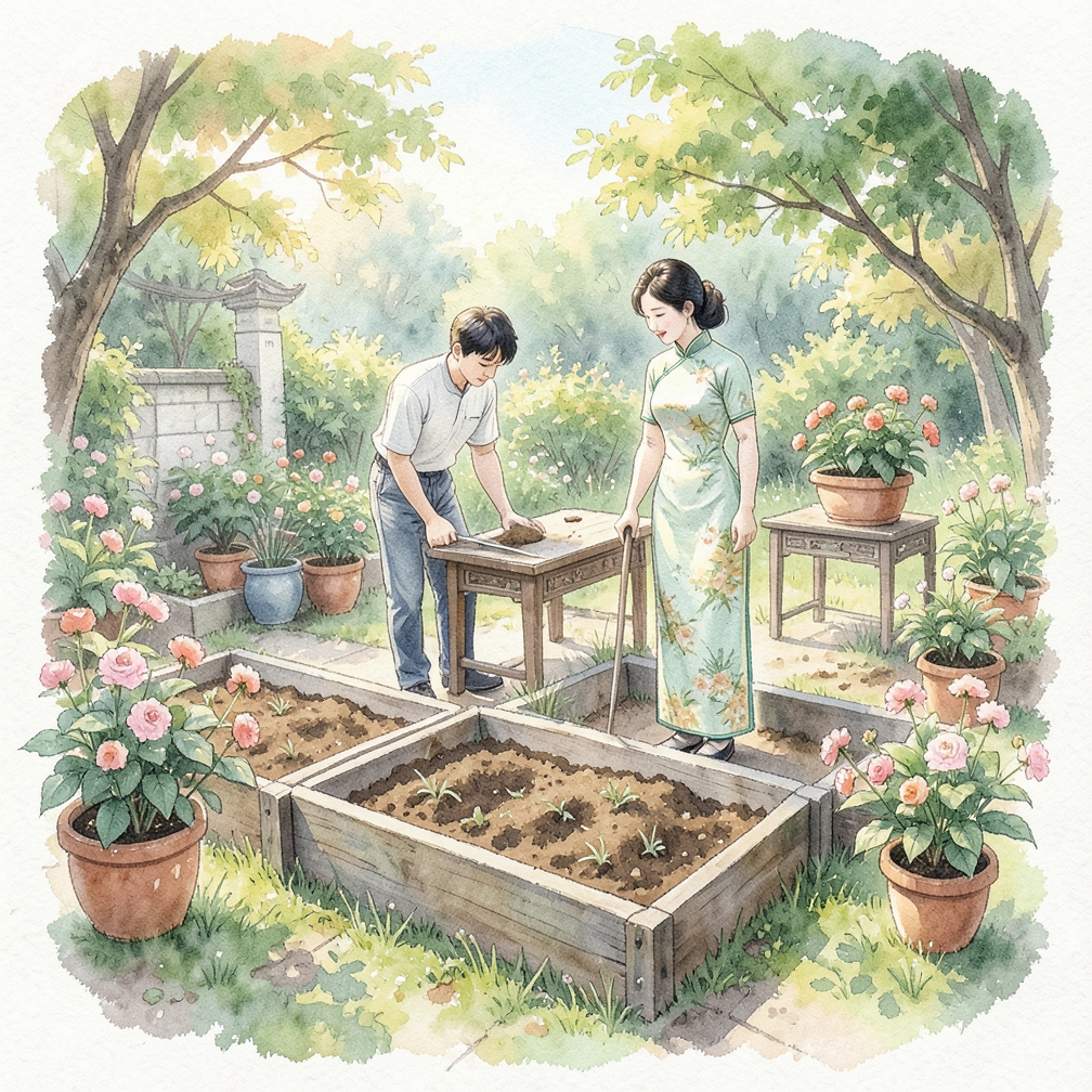 準備種植地點