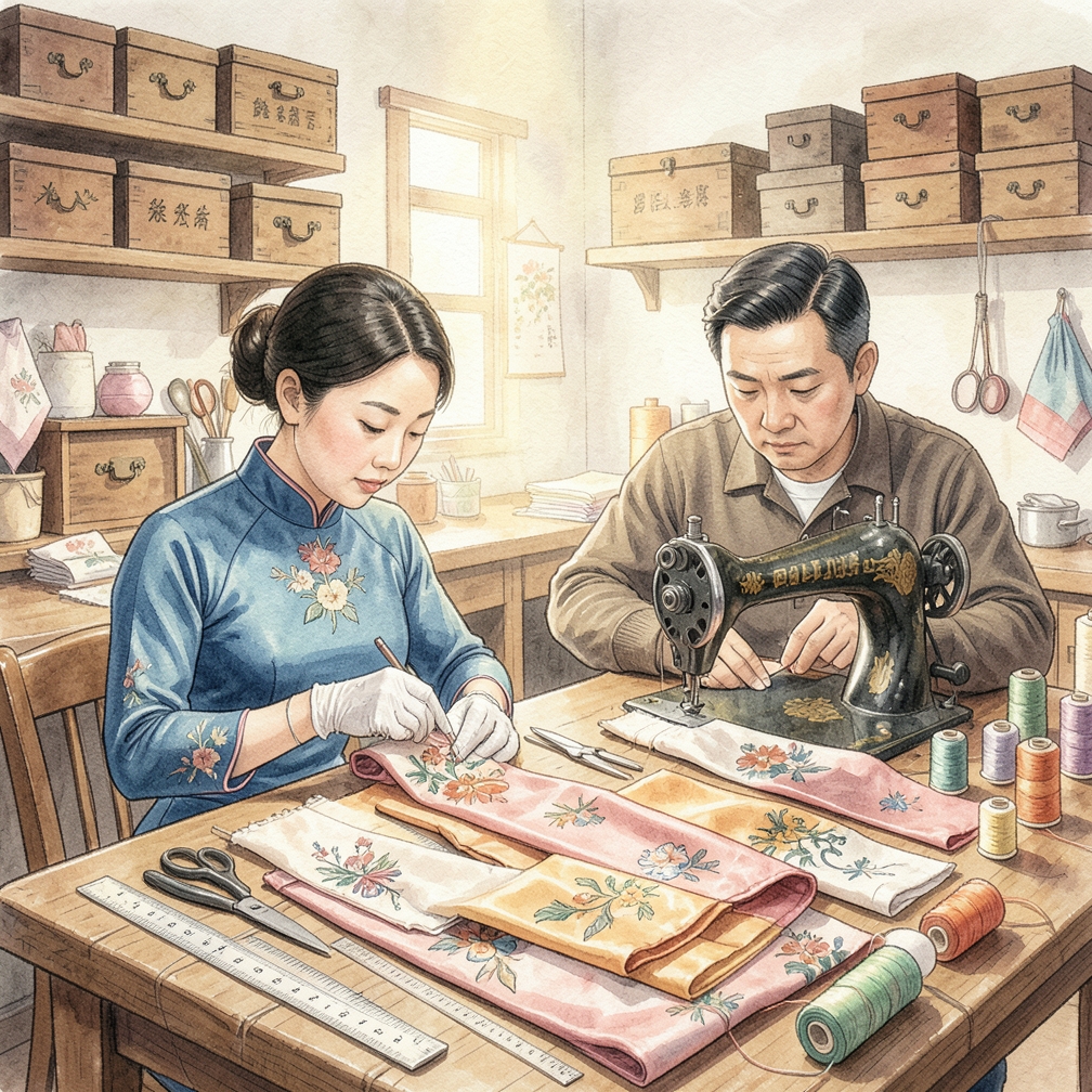 如何一步步缝制手套