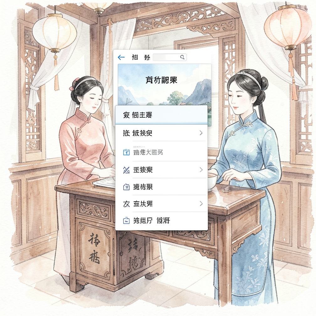 從"格式"菜單中選擇索引設計