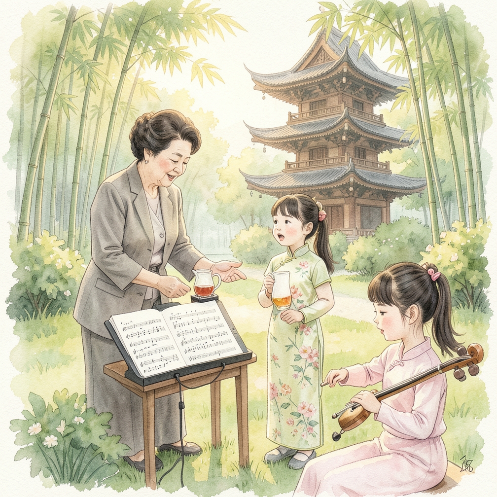 如何一步步教孩子唱歌