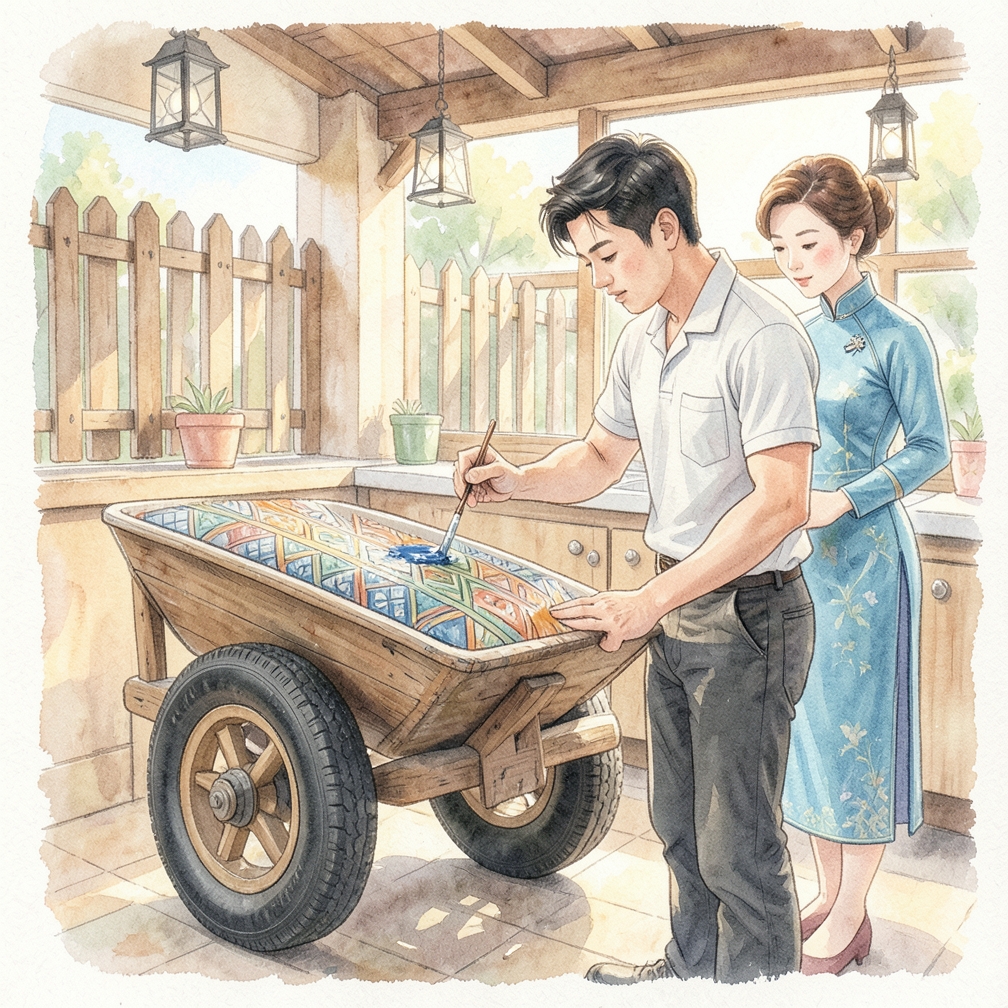 進行裝飾並完成處理