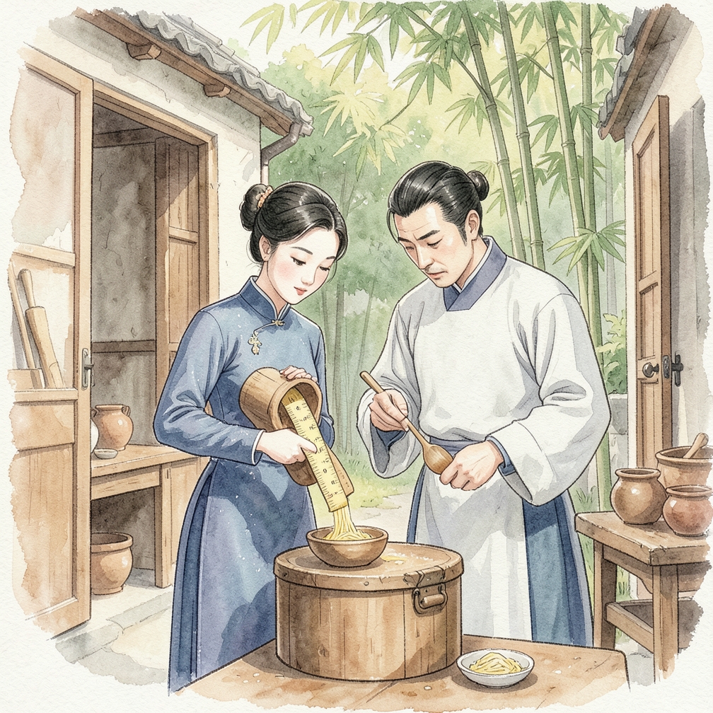 如何一步步正確測量義大利麵