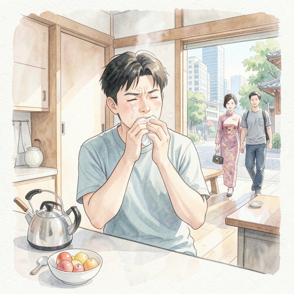 观察猫咪的打喷嚏情况