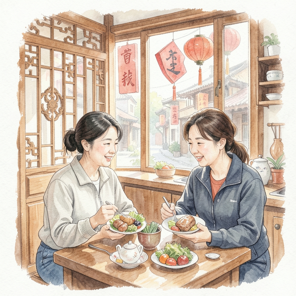 选择均衡的饮食结构